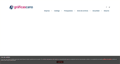 Desktop Screenshot of graficascano.com