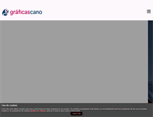 Tablet Screenshot of graficascano.com